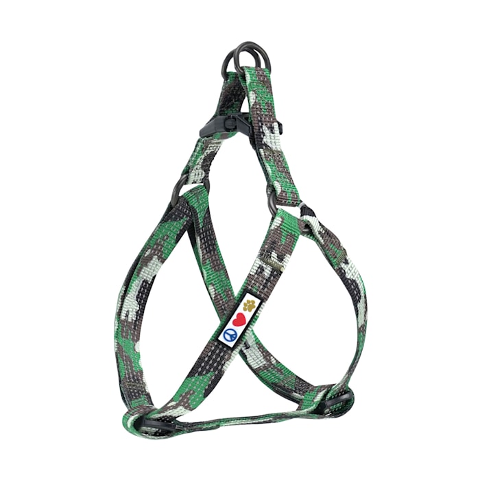 UPC 735255517224 product image for Pawtitas Reflective Dog Harness, Camouflage Green, Large | upcitemdb.com