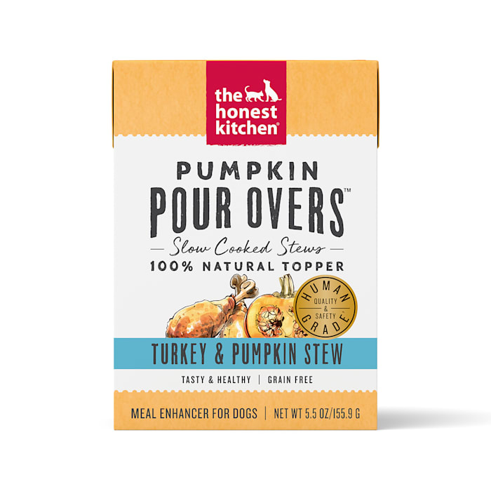 UPC 855089008139 product image for The Honest Kitchen Pumpkin Pour Overs: Turkey & Pumpkin Stew Wet Dog Food Topper | upcitemdb.com