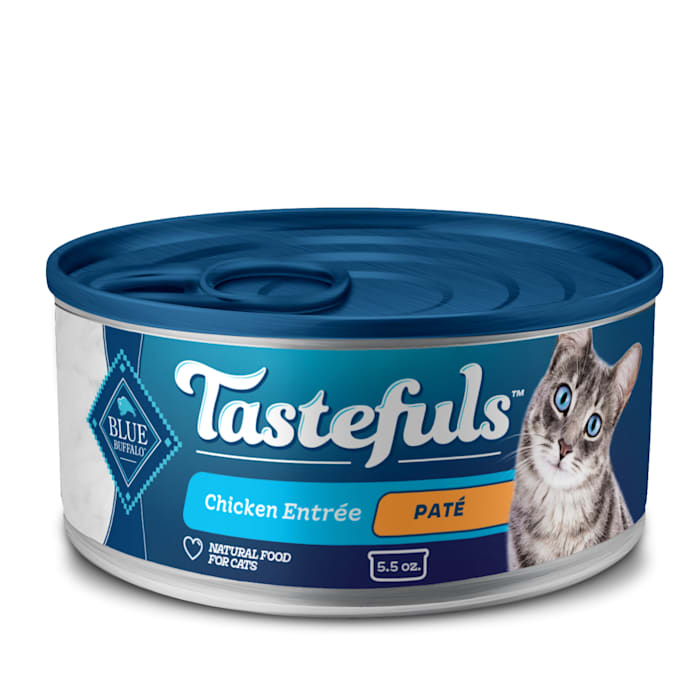 Photos - Cat Food Blue Buffalo Blue Tastefuls Flaked Chicken Pate Natural Wet Food for Adult Cats, 5.5 oz. 