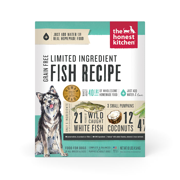 UPC 183413004893 product image for The Honest Kitchen Dehydrated Limited Ingredient Fish Recipe Dog Food, 10 lbs. | upcitemdb.com