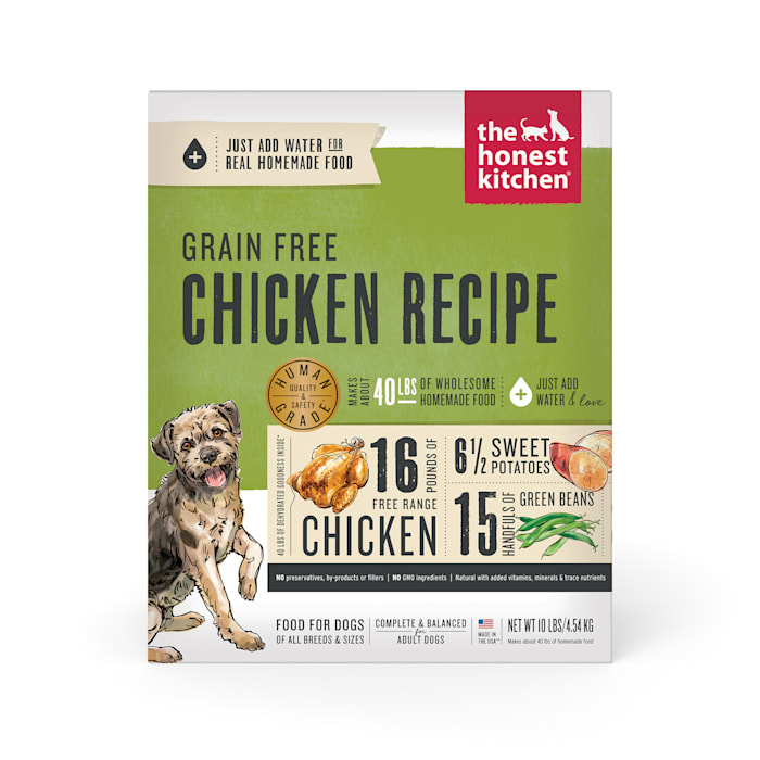 UPC 183413000062 product image for The Honest Kitchen Dehydrated Grain Free Chicken Recipe Dog Food, 10 lbs. | upcitemdb.com