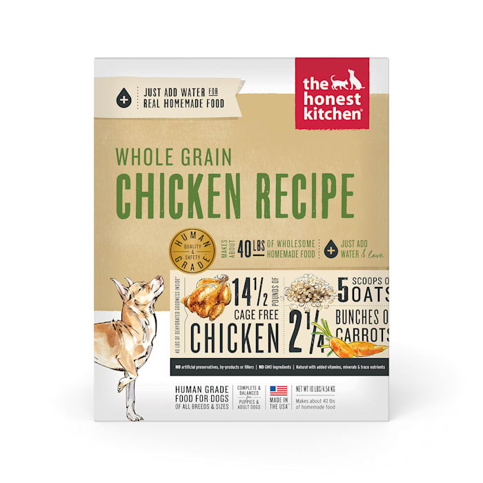 UPC 183413004534 product image for The Honest Kitchen Dehydrated Whole Grain Chicken Recipe Dog Food, 10 lbs. | upcitemdb.com