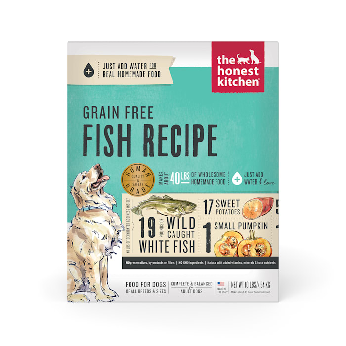 UPC 183413001908 product image for The Honest Kitchen Dehydrated Grain Free Fish Recipe Dog Food, 10 lbs. | upcitemdb.com