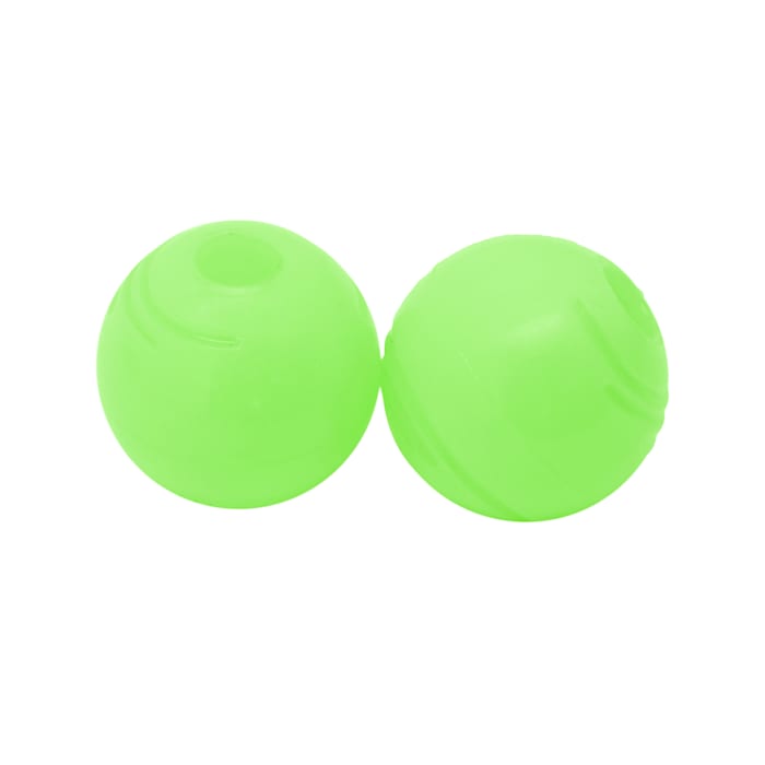 Photos - Dog Toy Chew King Chew King Glow Balls , Medium, Pack of 2