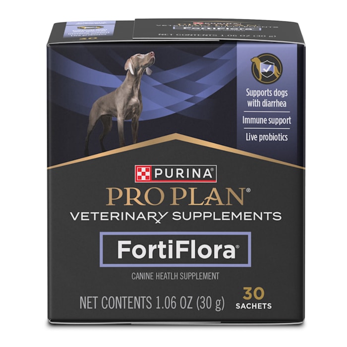 Purina Pro Plan Veterinary Diets Canine Nutritional FortiFlora Dog Probiotic Supplement, Count of 30