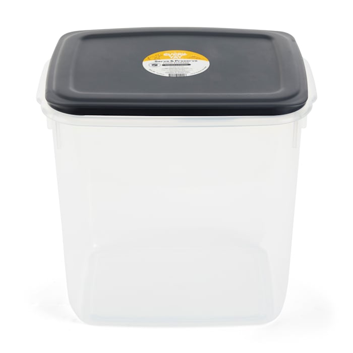 EveryYay Serve & Preserve Food Storage, 15 lbs, Transparent, Small