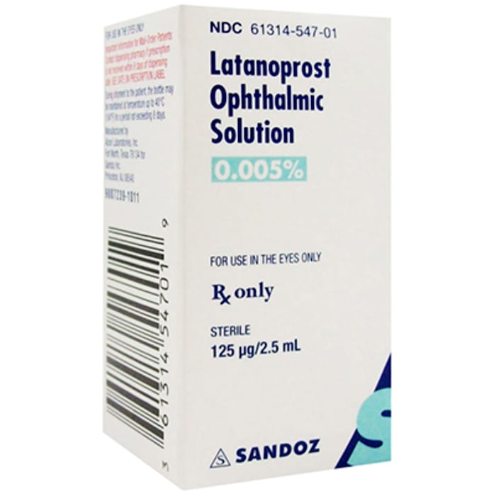 Latanoprost Ophthalmic Solution 0.005%, 2.5 mL