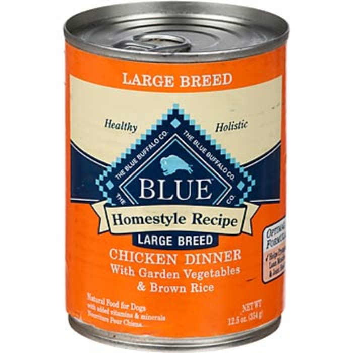 UPC 859610002962 product image for Blue Buffalo Blue Homestyle Recipe Chicken Dinner Large Breed Adult Canned Dog F | upcitemdb.com