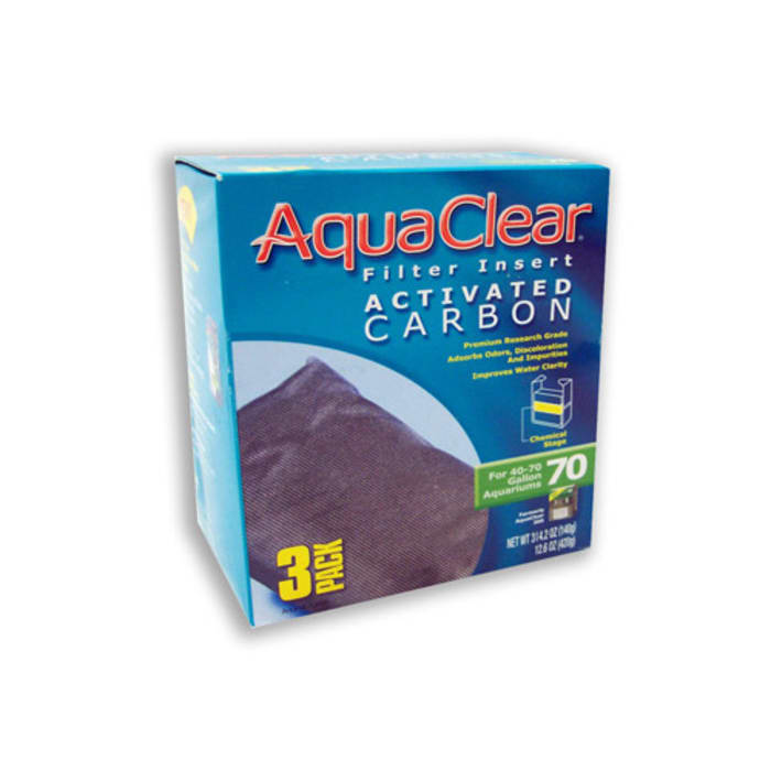 UPC 015561113861 product image for Fluval AquaClear Activated Carbon Filter Inserts, 70 | upcitemdb.com