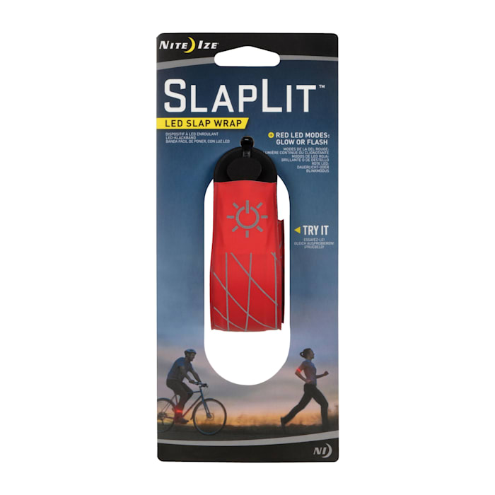 Photos - Other for Dogs Nite Ize Innovation  Innovation Slaplit LED Slap Wrap, Red 