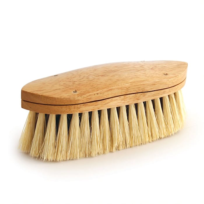 UPC 851249000050 product image for Desert Equestrain Brown Legends Union Fiber Curved-Back Grooming Brush | upcitemdb.com