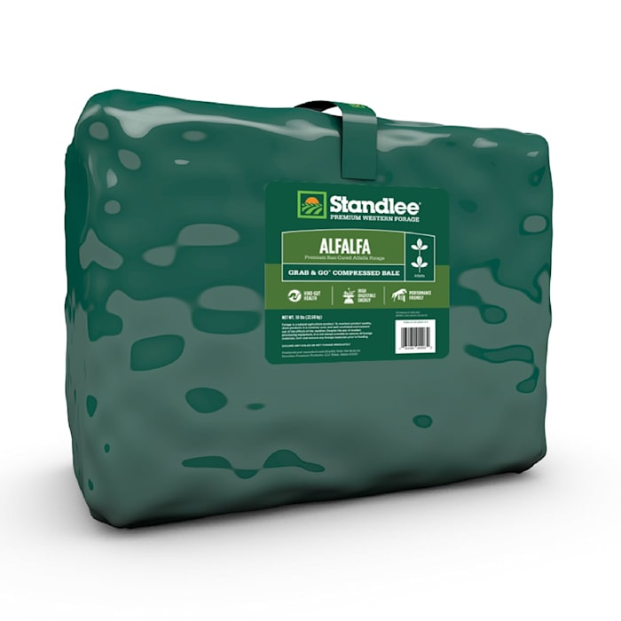 UPC 184280000032 product image for Standlee Premium Products Premium Alfalfa Grab & Go Compressed Bale, 50 lbs. | upcitemdb.com