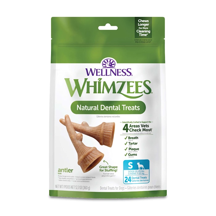 UPC 810037580037 product image for Whimzees by Wellness Occupy Antler Natural Grain Free Small Dental Chews for Dog | upcitemdb.com