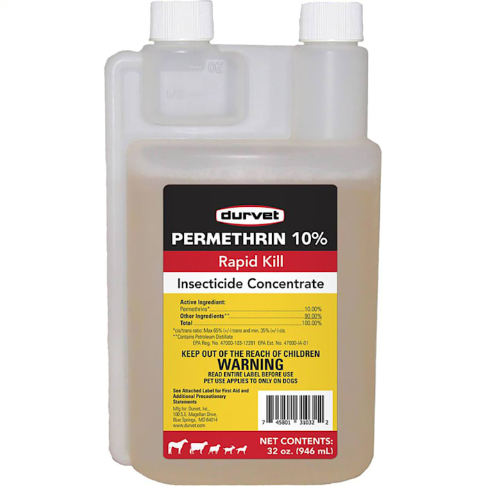 UPC 745801310322 product image for Durvet 10% Permethrin, 32 oz. | upcitemdb.com