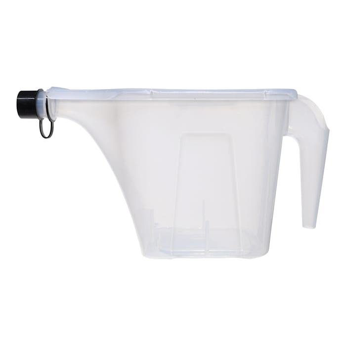 More Birds 3N1 Bird Seed Tote and Storage  5 lb Seed Capacity  Clear