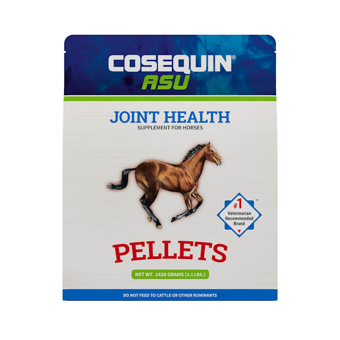 NUTRAMAX COSEQUIN ASU Pellets Joint Health Supplement for Horses, 1420 Grams