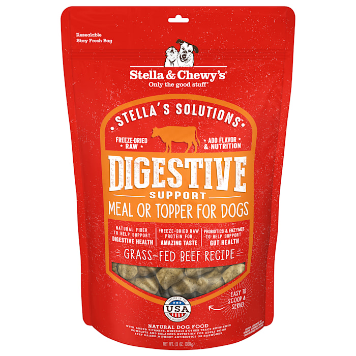 Stella & Chewy 84000864 13 oz Dog Solution Digestive Boost Beef