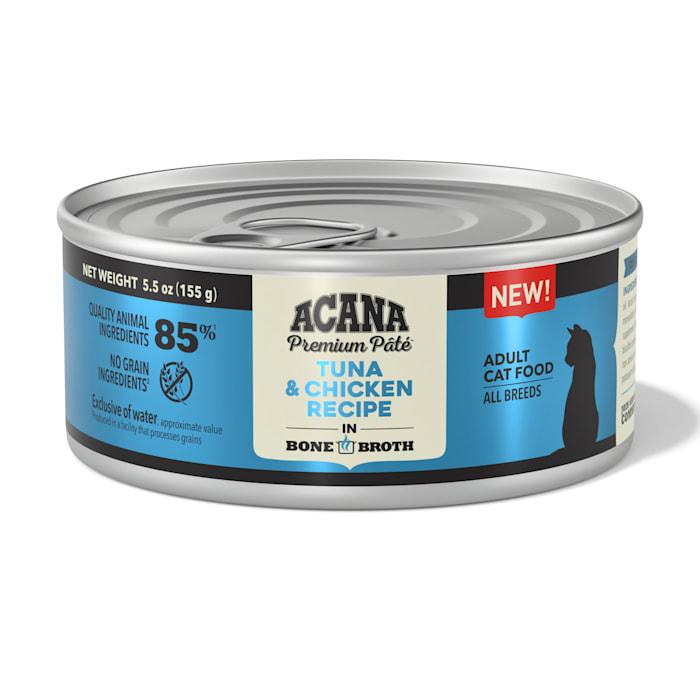 ACANA Tuna + Chicken in Bone Broth Wet Cat Food, 5.5 oz