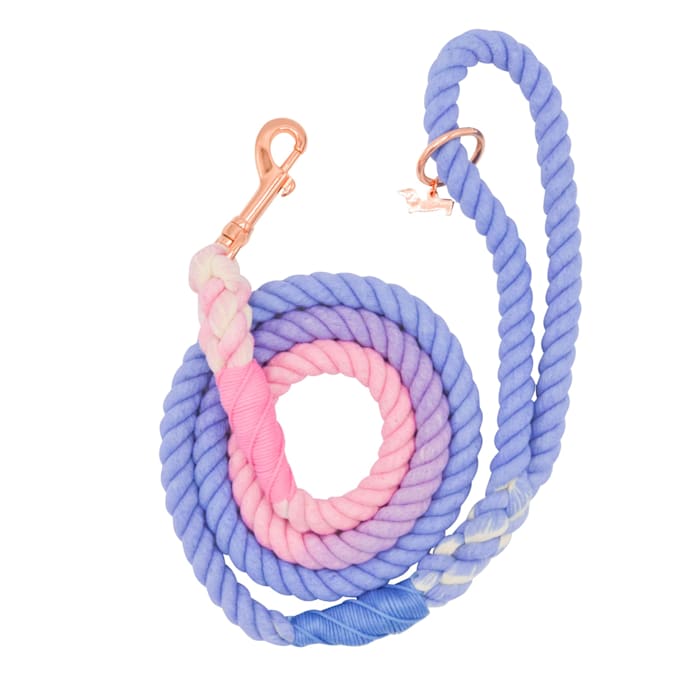Sassy Woof Rope Dog Leash, Victoria, 5 ft. Long, 1 in. Wide