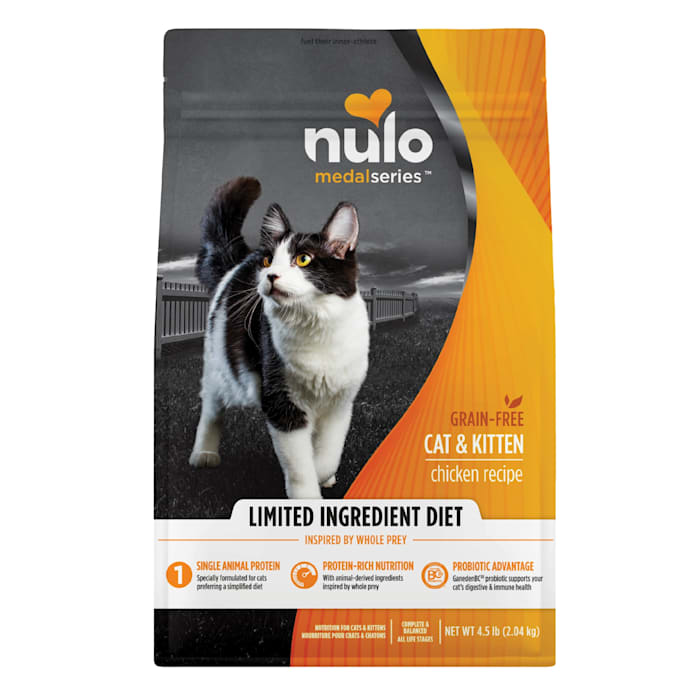 Nulo MedalSeries Grain-Free Chicken Dry Cat & Kitten Food, 4.5 lbs.