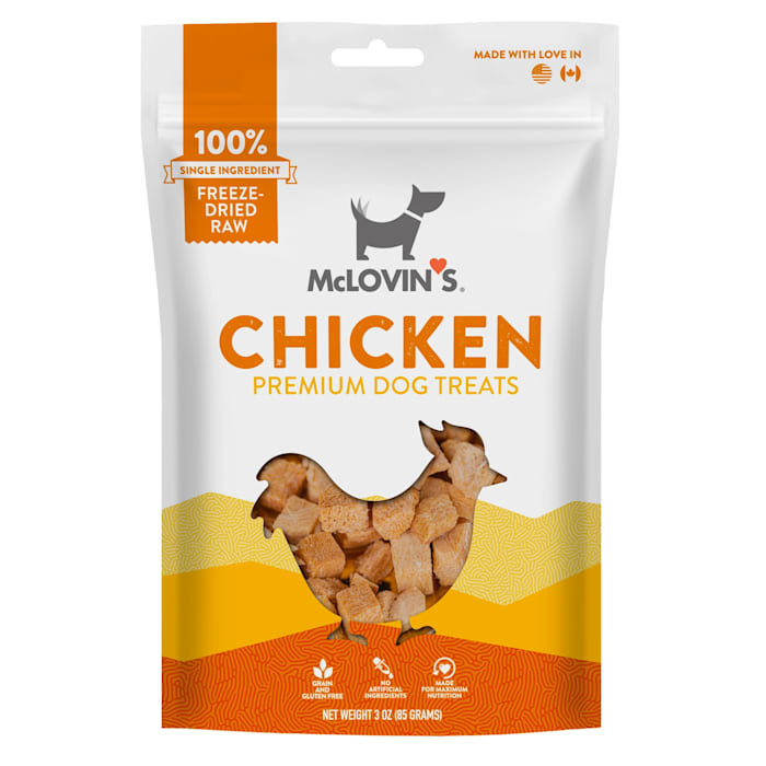 UPC 859632007457 product image for McLovin's Pet Freeze Dried Chicken Dog Treats, 3 oz. | upcitemdb.com