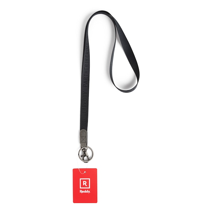 Reddy Black Dog Lanyard, Medium