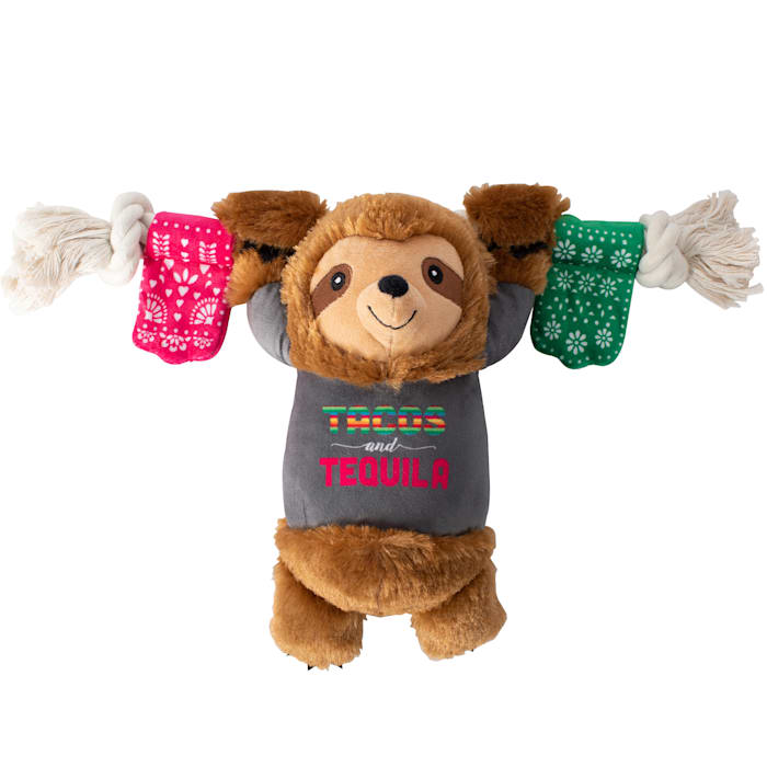 PetShop by Fringe Studio Tacos & Tequila Plush Dog Toy, X-Large