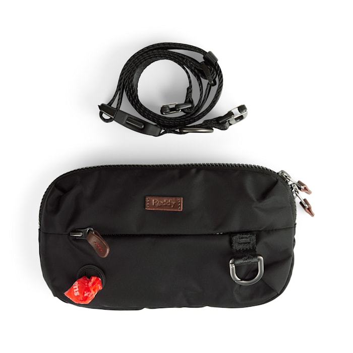 Reddy Black On-the-Go Crossbody Bag for Pet Parents