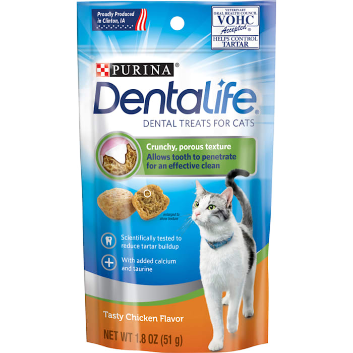 UPC 017800174527 product image for DentaLife Tasty Chicken Flavor Cat Dental Treats, 1.8 oz. | upcitemdb.com