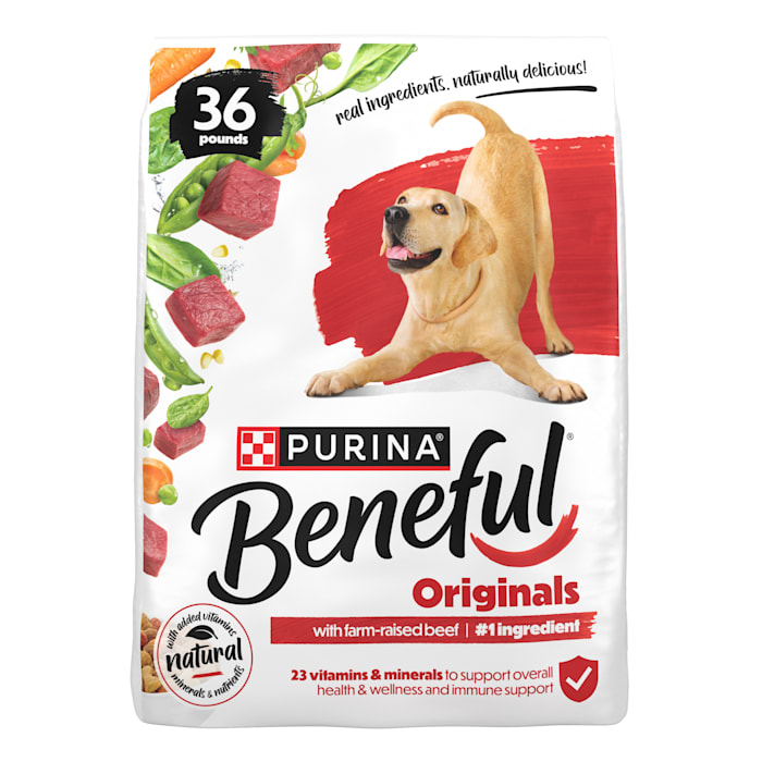 UPC 017800100632 product image for Purina Beneful Originals With Farm-Raised Beef, Real Meat Dog Food, 36 lbs. | upcitemdb.com