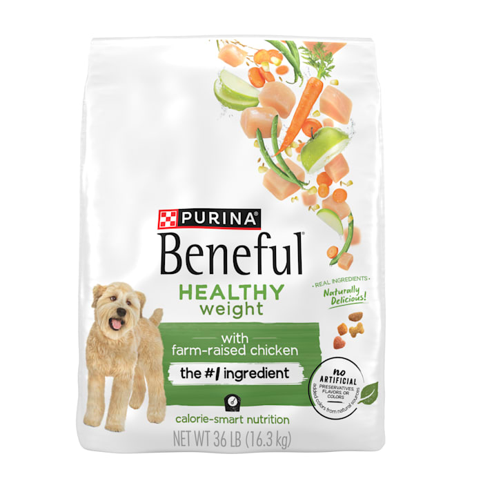 UPC 017800100656 product image for Purina Beneful Healthy Weight With Farm-Raised Chicken Dry Dog Food, 36 lbs. | upcitemdb.com