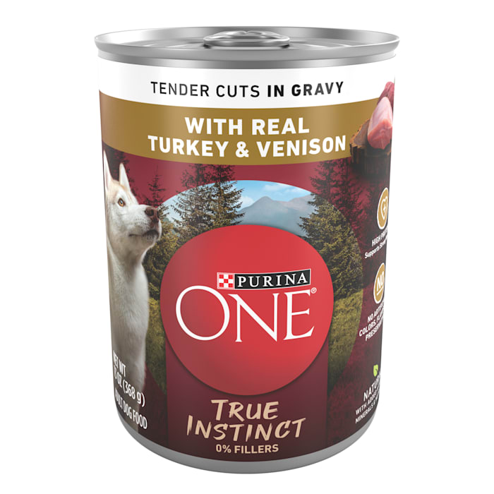 UPC 017800175838 product image for Purina ONE High Protein True Instinct Tender Cuts in Gravy With Real Turkey and  | upcitemdb.com