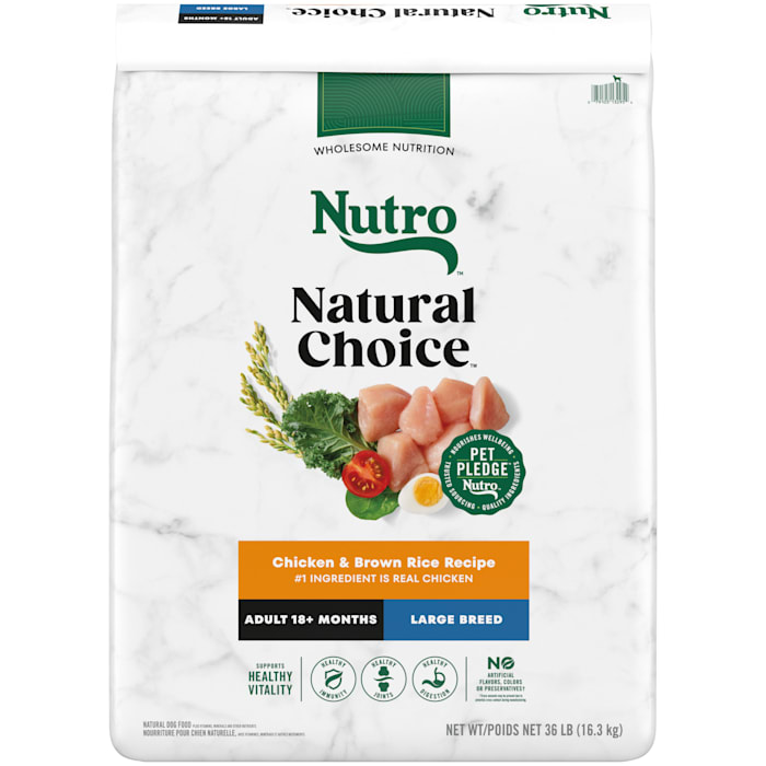 UPC 079105132954 product image for Nutro Natural Choice Chicken and Brown Rice Recipe Adult Large Breed Dry Dog Foo | upcitemdb.com