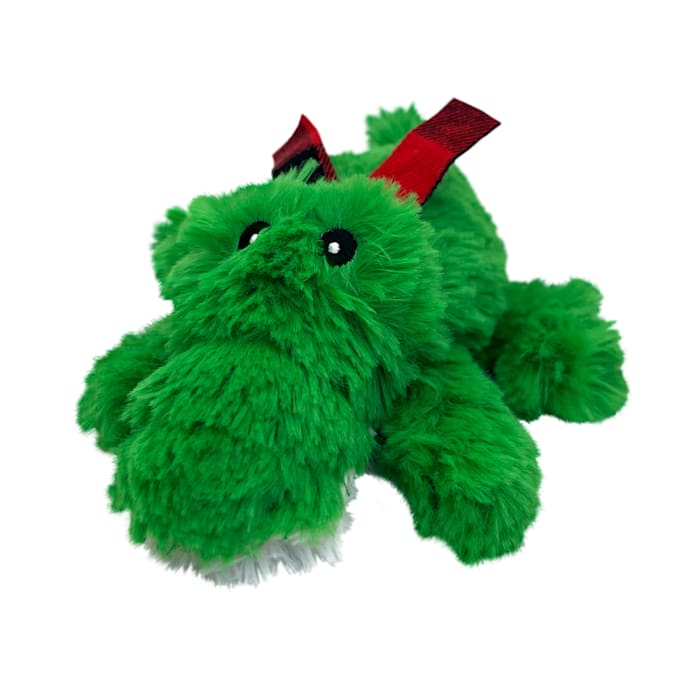 KONG Holiday Cozie Ali Alligator Dog Toy, Small