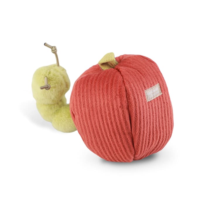 Lambwolf Crinkle Apple Dog Toy, X-Small
