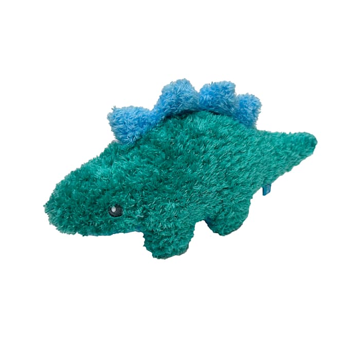Bark-A-Boo Tuff Stegosaurus Dog Toy, Small