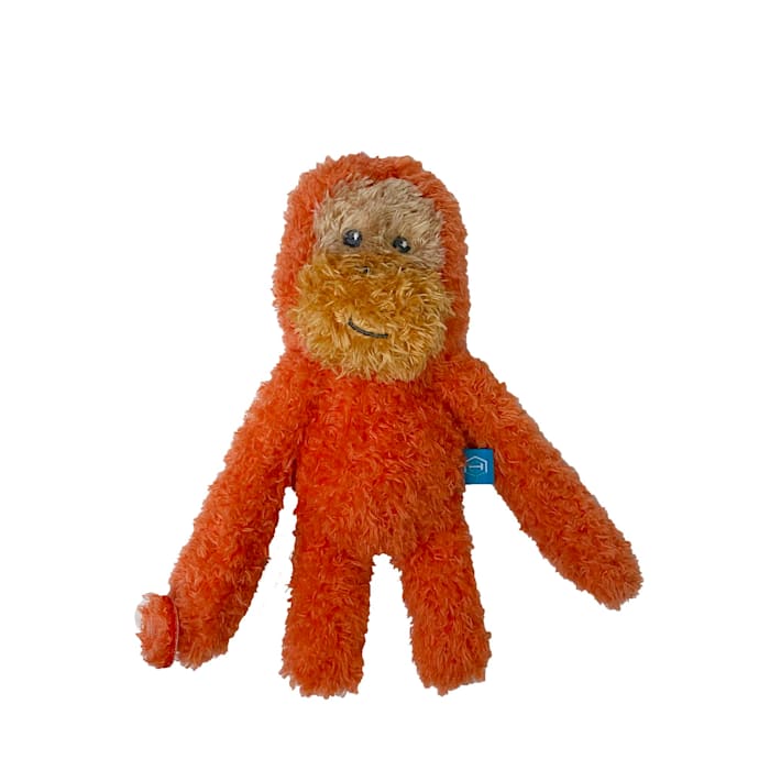 Bark-A-Boo Tuff Orangutan Dog Toy, Small