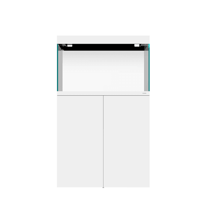 Waterbox Aquariums White EDEN X 60 Aquarium W/ FLED 34, 59 Gallons