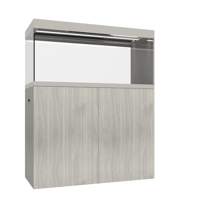 Waterbox Aquariums Aspen EDEN X 80 Peninsula Aquarium W/ FLED 46, 47.2" L X 19.7" W X 58.3" H, 80 Gallons