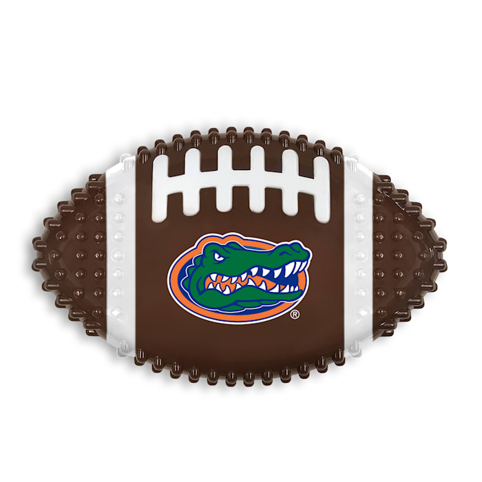 Pets First Mega Chew Florida Gators Football Dog Toy, Small