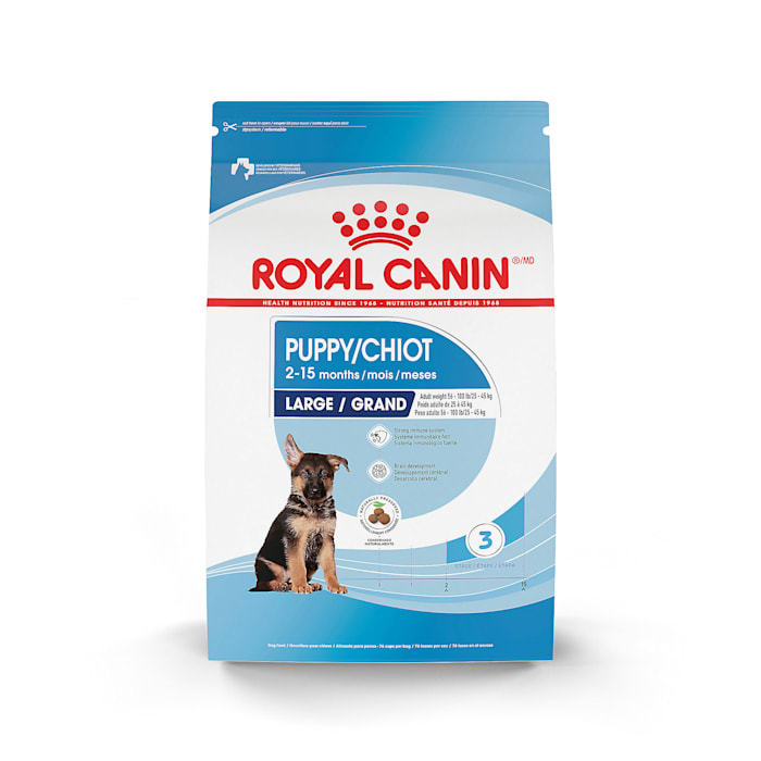 Royal Canin Size Health Nutrition Large Puppy Dry Dog Food, 4 lbs.