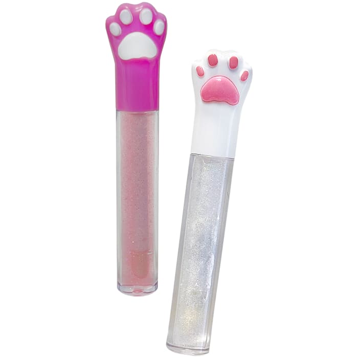 Streamline Imagined Paw Print Lip Gloss, Assorted