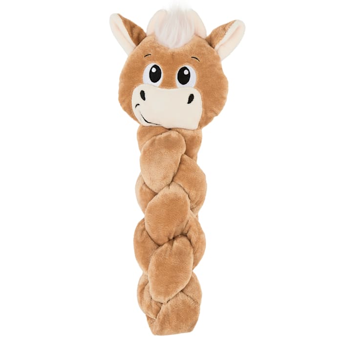 Outward Hound by Nina Ottosson Highland Cow Twistiez Interactive Plush Dog Treat Puzzle, Small