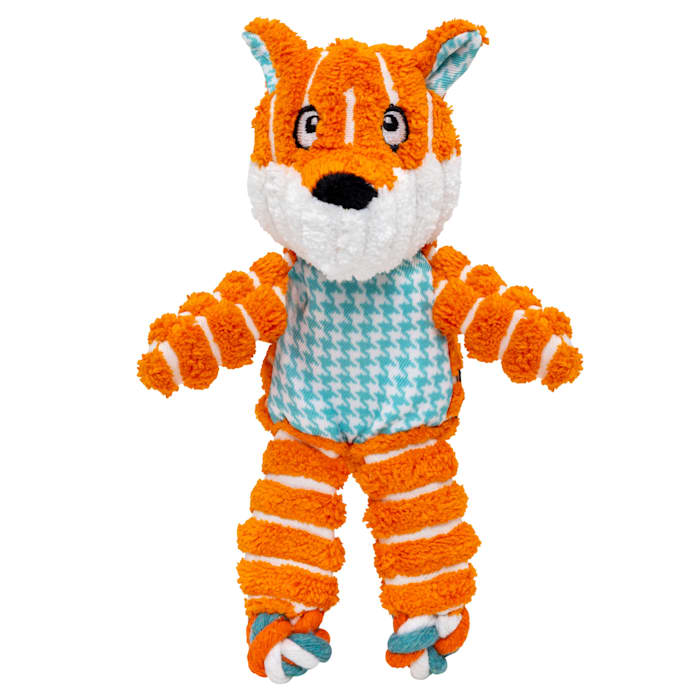 KONG Floppy Knots Fox Dog Toy, X-Small