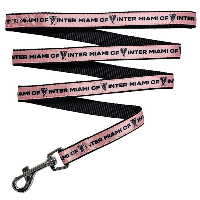 Pets First MLS Satin Leash for Dogs, Inter Miami CF