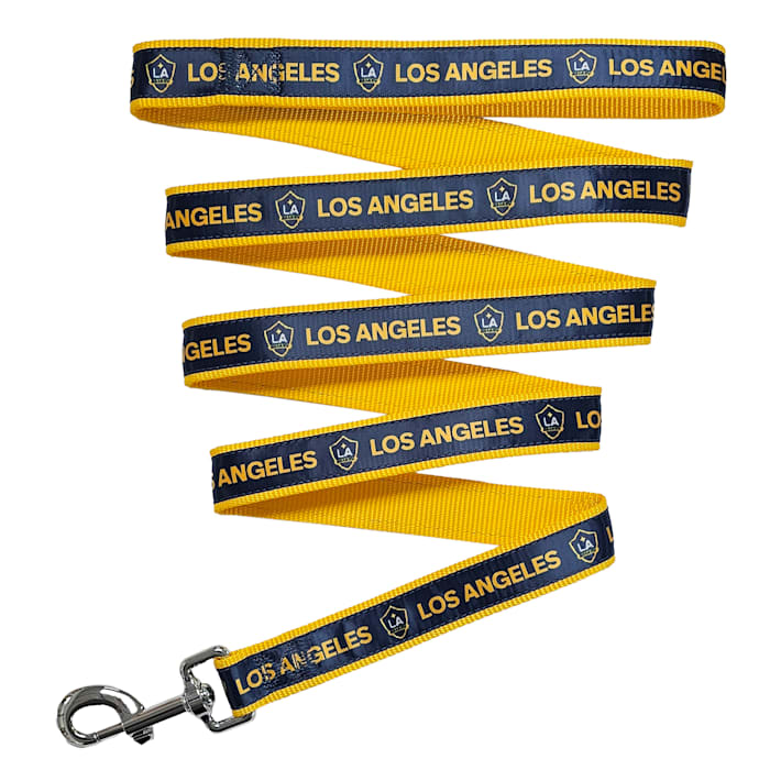 Pets First MLS Satin Leash for Dogs, LA Galaxy, Large
