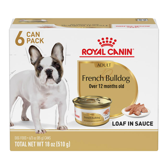 Royal Canin Breed Health Nutrition French Bulldog, Supports Digestive, Bone & Joint Health Adult Wet Dog Food, 3 oz, Count of 6