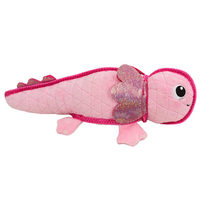 Outward Hound Axolotl Xtreme Seamz Dog Toy, Pink, Medium