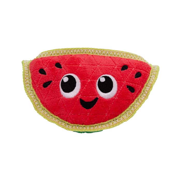 Outward Hound Watermelon Xtreme Seamz Dog Toy, Red, Small