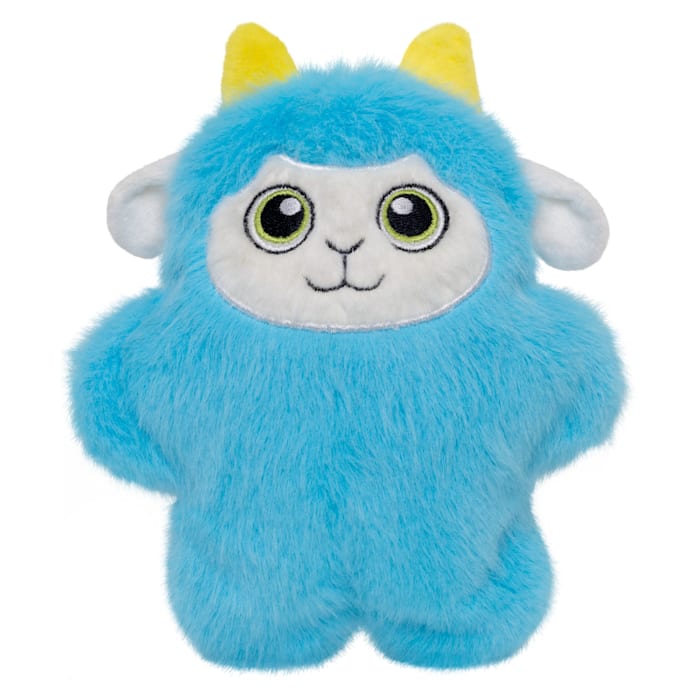 KONG Blue Spring Snuzzles Lamb Dog Toy, Small